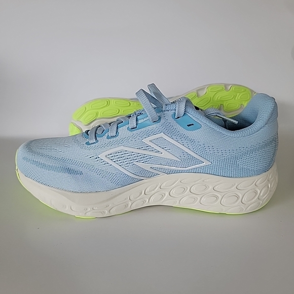 Size 6.5 - New Balance Fresh Foam 680v8 Quarry Blue Sea Salt Wide Women's Shoes - Picture 10 of 11